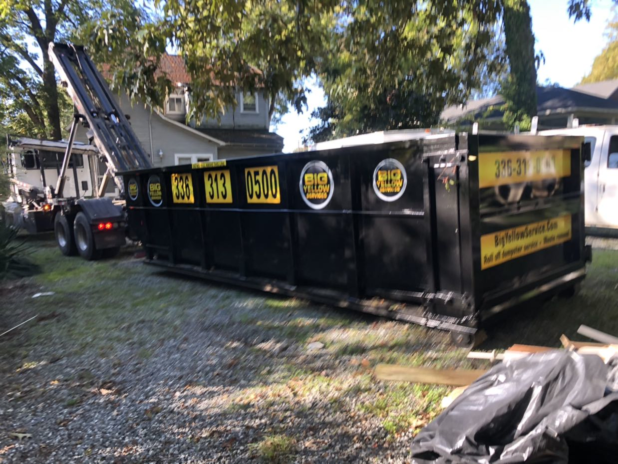 Burlington, NC 27215 DUmpster Rental Services 10-14-2020 Privacy Policy | Roll-Off Dumpster and Portable Toilet Rentals | Big Yellow Services, LLC